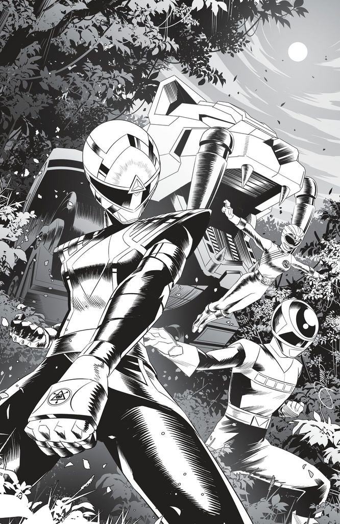 Power Rangers Unlimited #5 J Unlimited Variant (Full Art, Zo