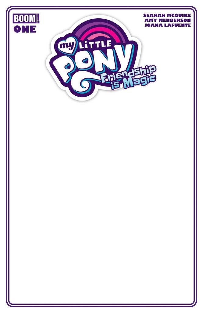 My Little Pony: Friendship is Magic (2026) #1 D Blank Sketch