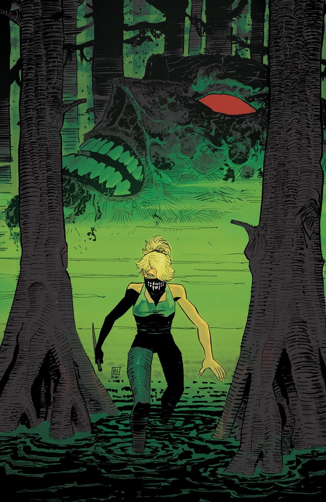 Swamp Thing is Killing the Children #1 M 1:100 INCV (Full Ar