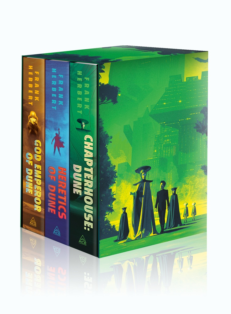 Frank Herbert's Dune Saga Books 4-6 Deluxe Hardcover Boxed S