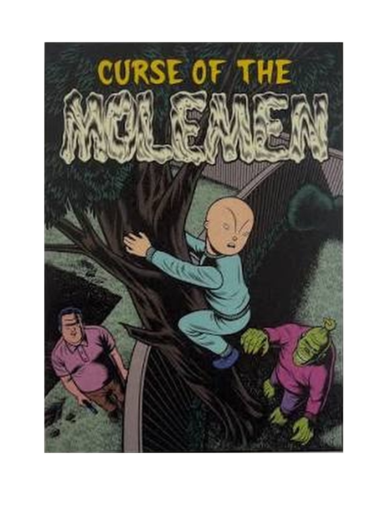 Charles Burns - Curse of the molemen PRINT