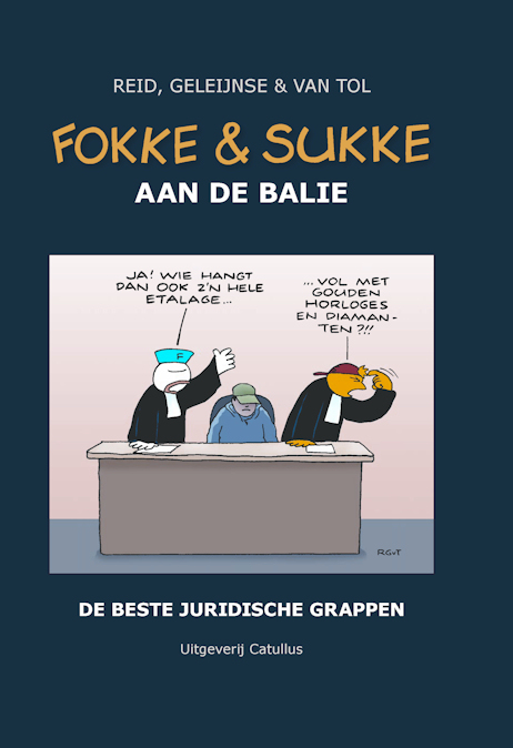 Fokke en Sukke HC 02 Aan de balie - De beste juridische grap