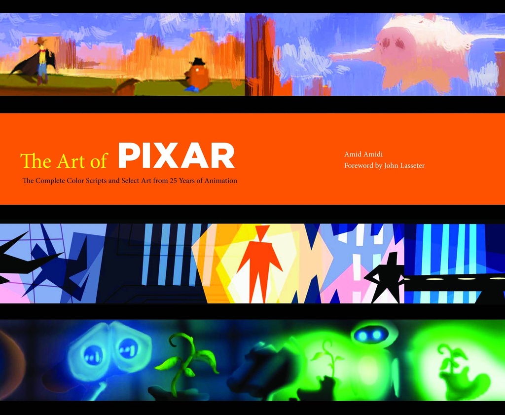 ART OF PIXAR COMP COLOR SCRIPTS FROM 25 YEARS OF ANIMATION
