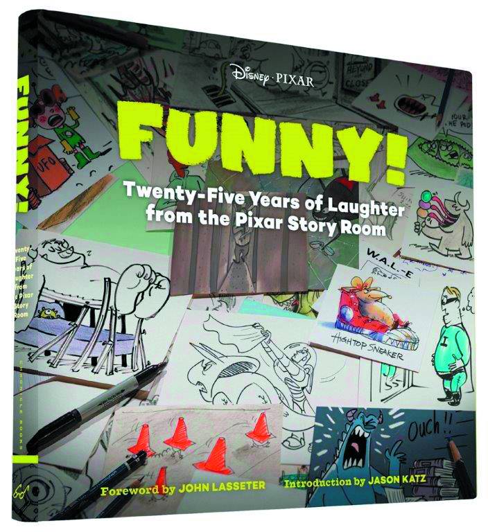 FUNNY TWENTY-FIVE YEARS IN THE PIXAR STORY ROOM HC