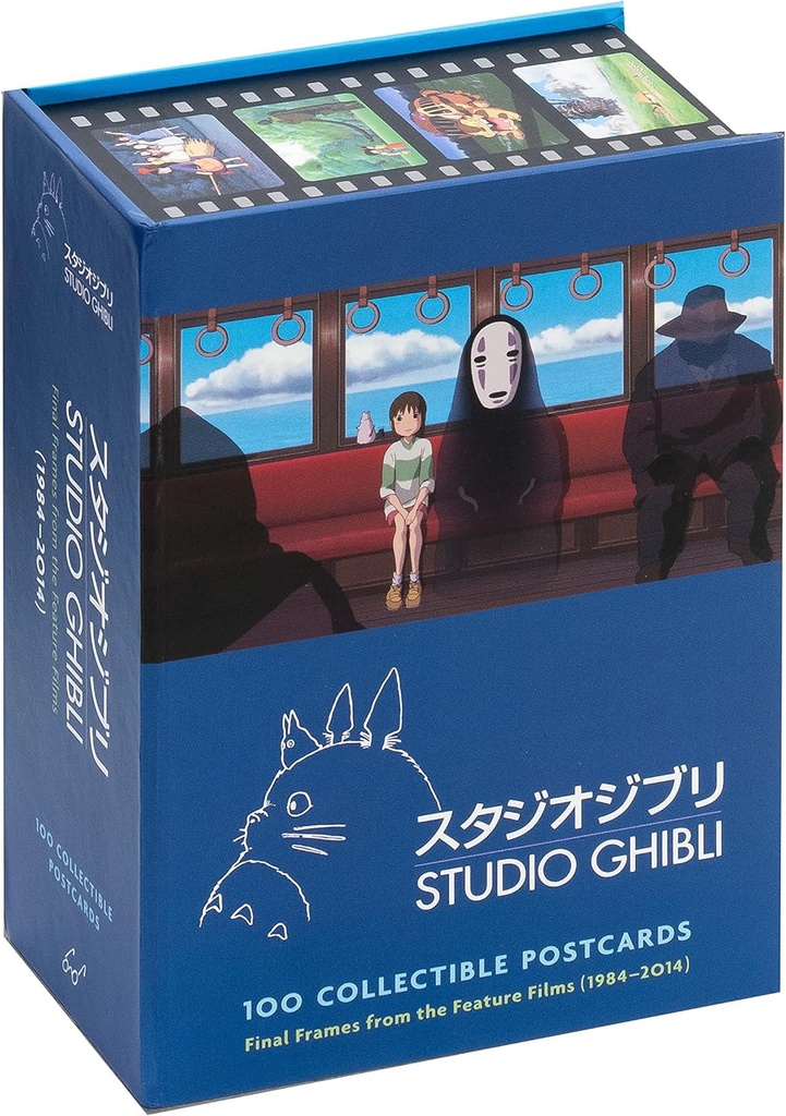 STUDIO GHIBLI 100PC COLLECTIBLE POSTCARD SET 1