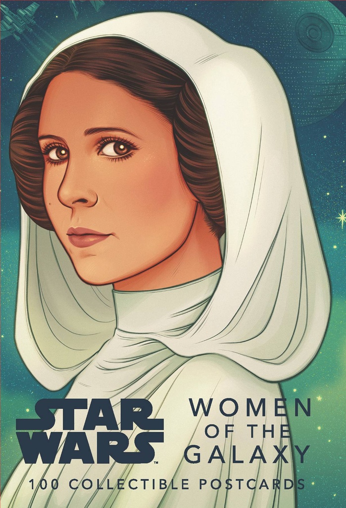 STAR WARS WOMEN OF THE GALAXY 100 POSTCARD BOOK