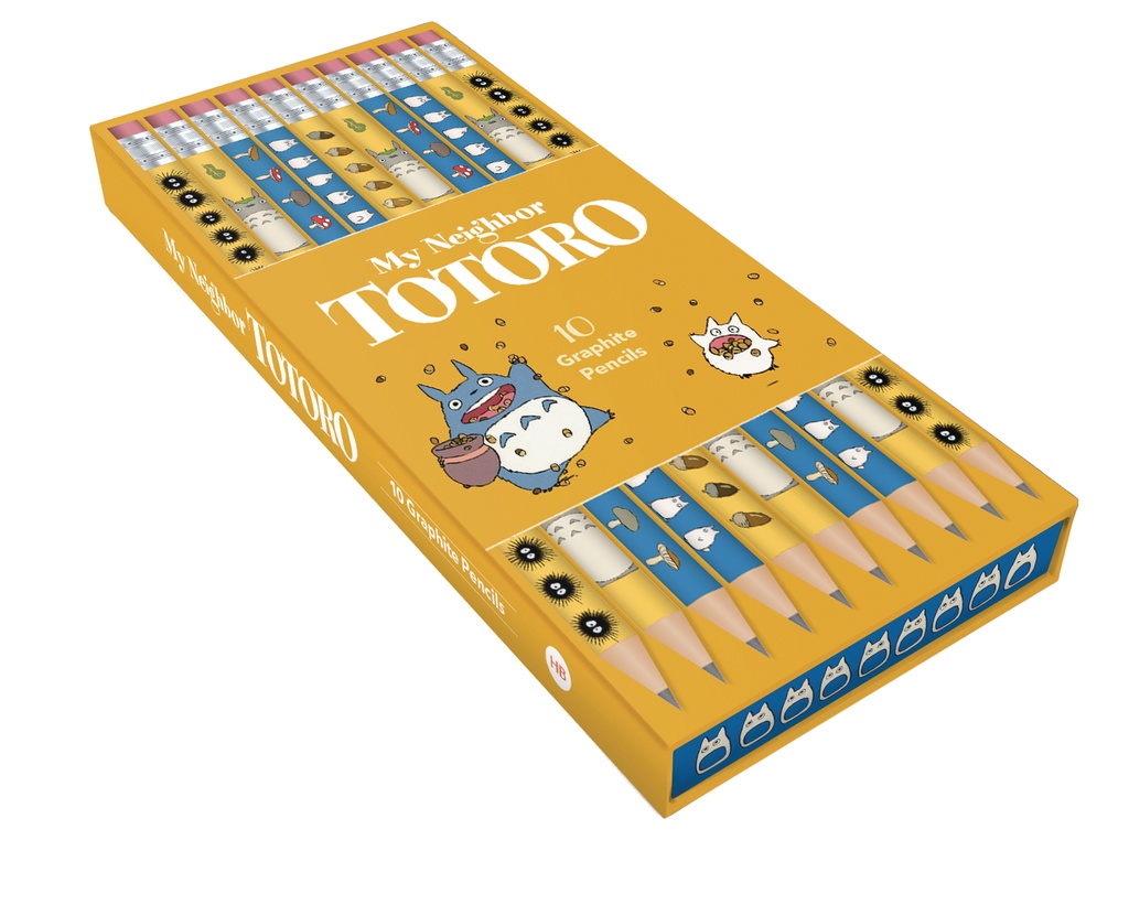 STUDIO GHIBLI MY NEIGHBOR TOTORO 10PC BOXED PENCIL SET