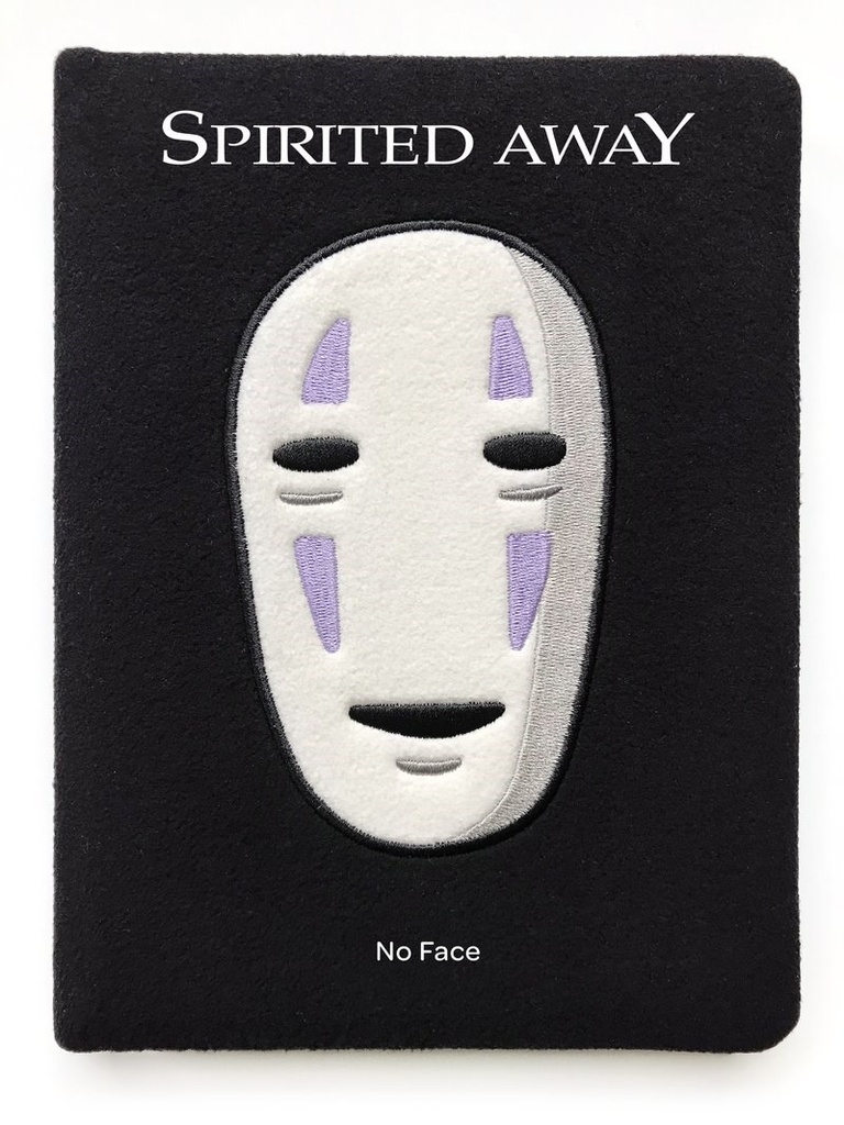 SPIRITED AWAY NO FACE PLUSH JOURNAL