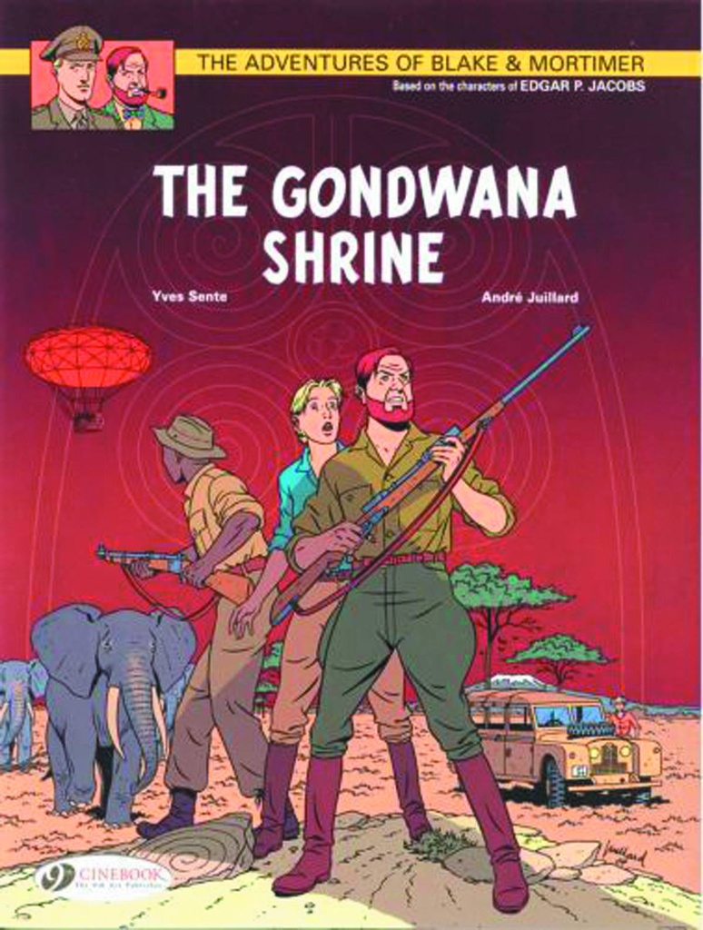BLAKE&MORTIMER 11 GONDWANA SHRINE (ENG)