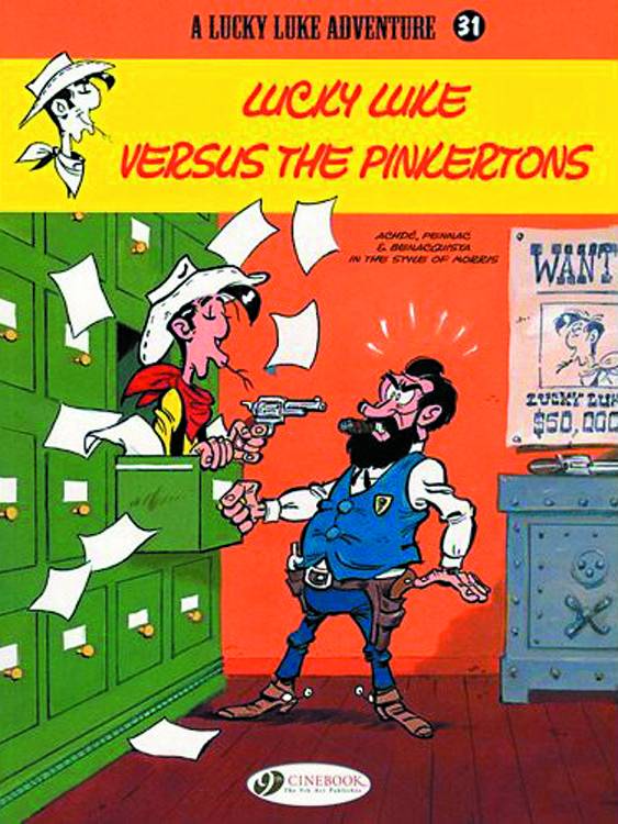 LUCKY LUKE 31 VERSUS PINKERTONS (ENG)