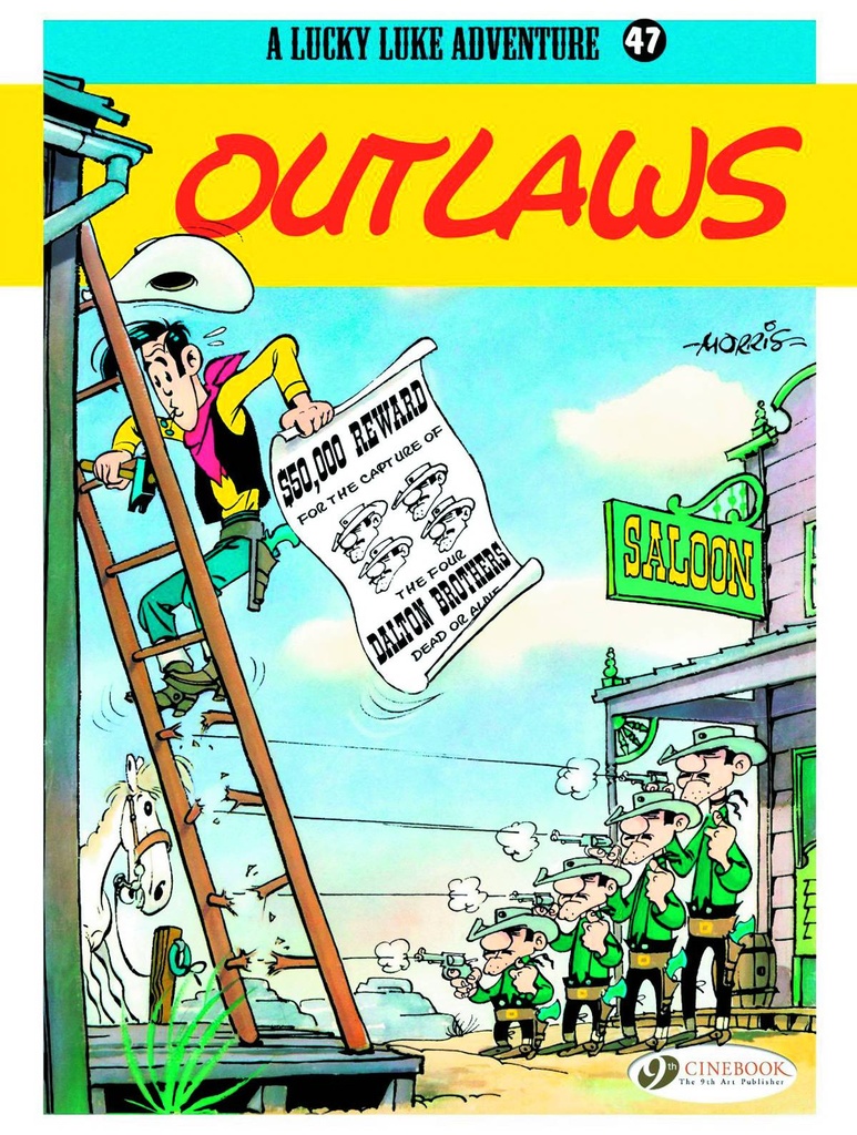 LUCKY LUKE 47 OUTLAWS (ENG)