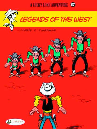 LUCKY LUKE 57 LEGENDS OF WEST (ENG)