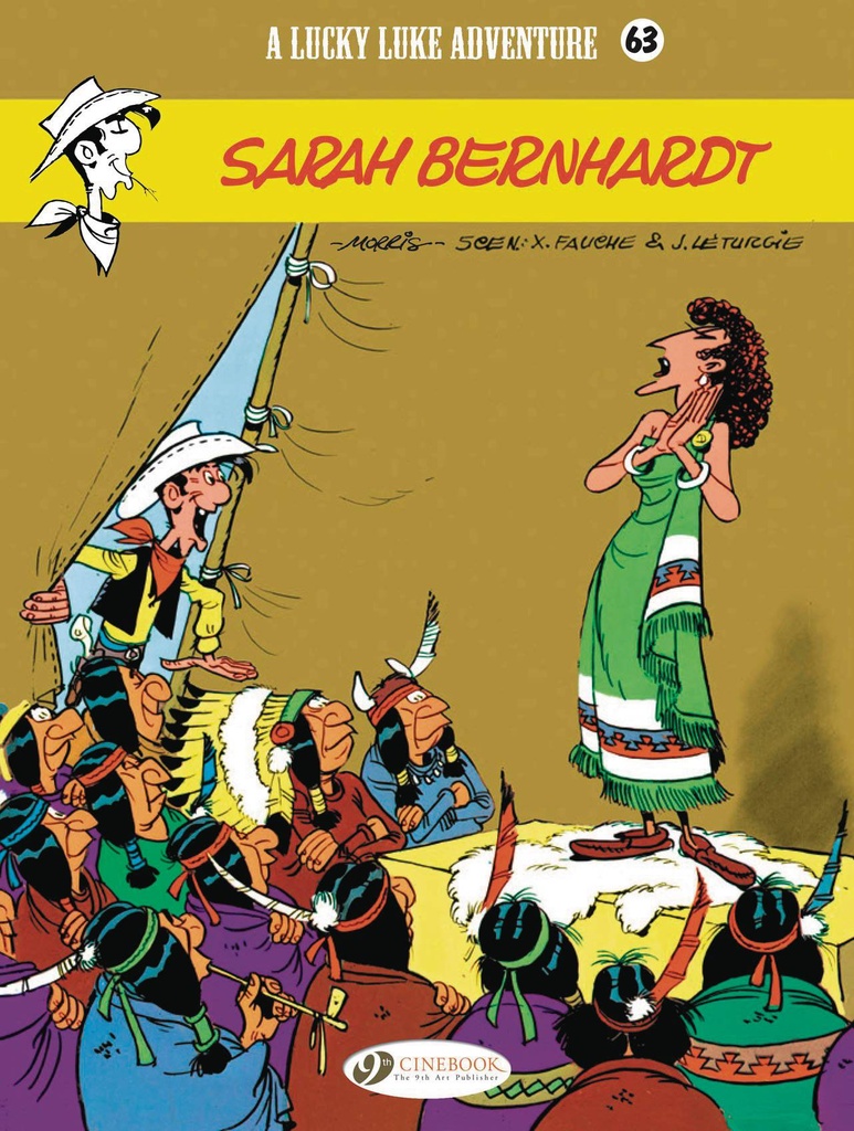 LUCKY LUKE 63 SARAH BERNHARDT (ENG)