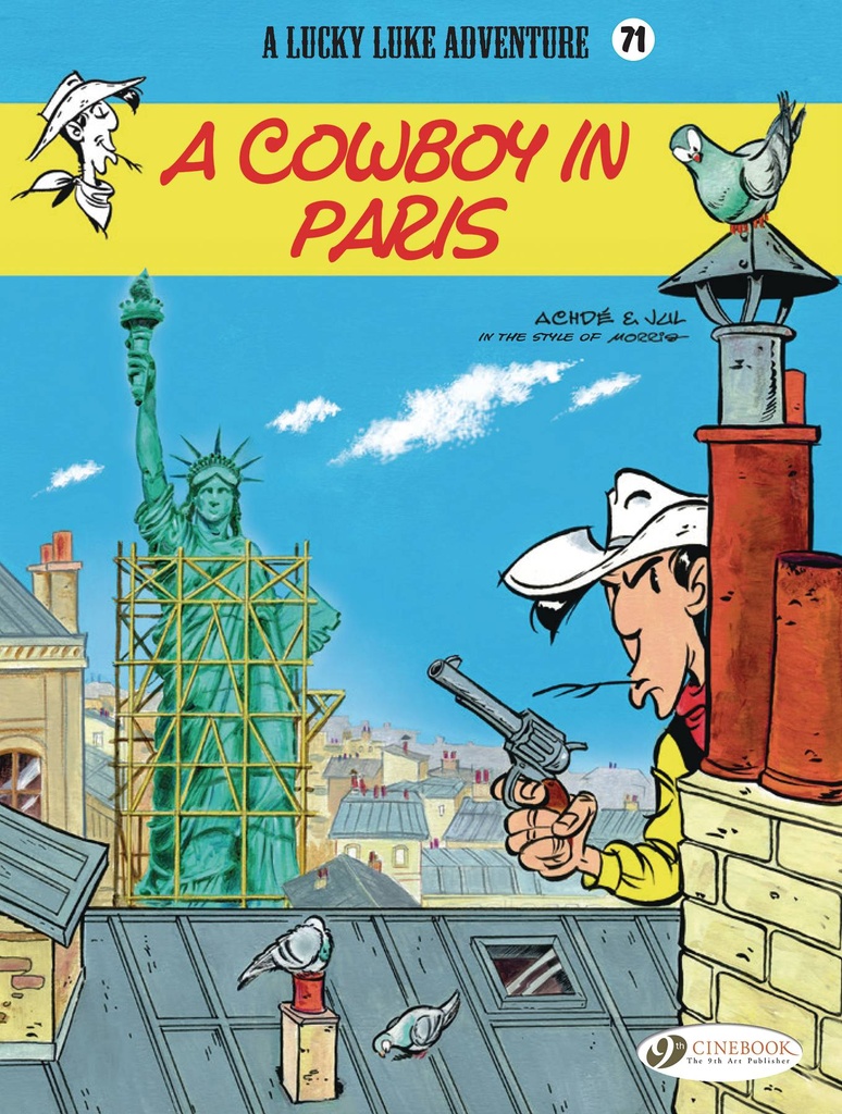 LUCKY LUKE 71 A COWBOY IN PARIS (ENG)