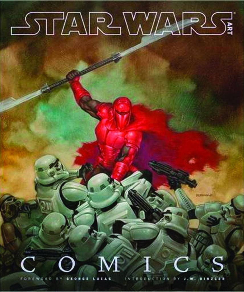 STAR WARS ART THE COMICS HC