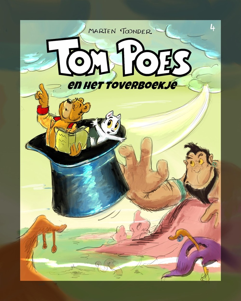 Tom Poes Strip (Cliche) SC 04 Het Toverboekje