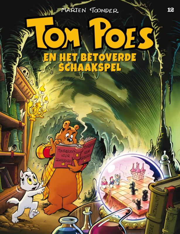 Tom Poes Strip (Cliche) SC 12 Het betoverde schaakspel