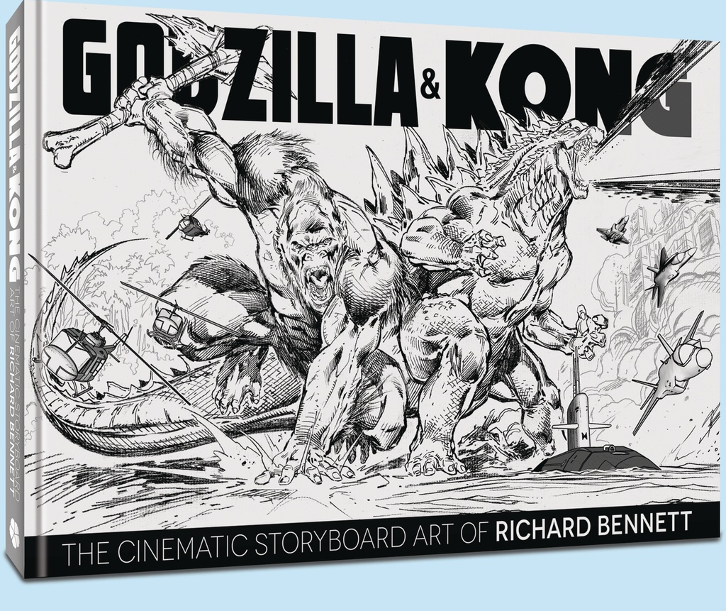 GODZILLA & KONG HC THE CINEMATIC STORYBOARD ART OF RICHARD B
