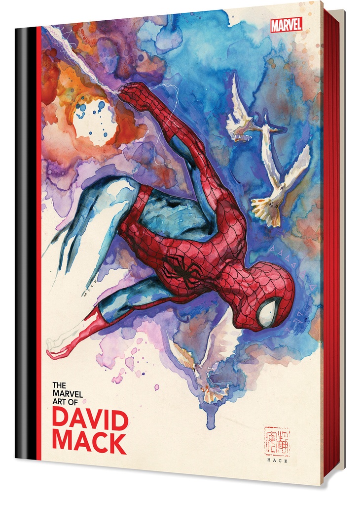MARVEL ART OF DAVID MACK HC