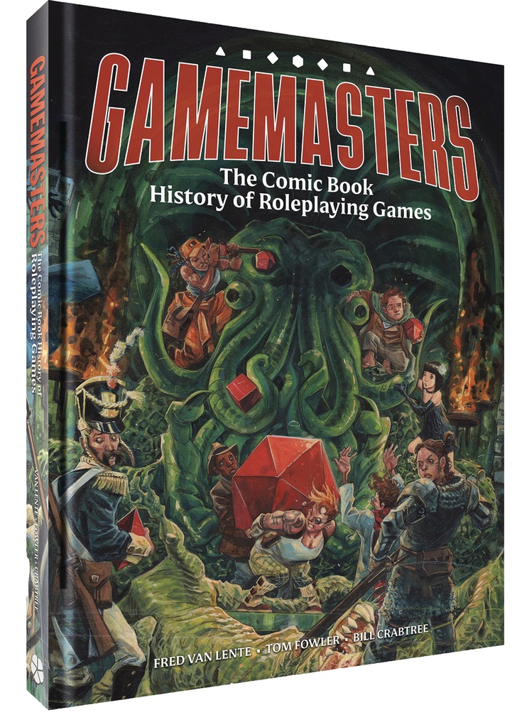 GAMEMASTERS COMIC BOOK HISTORY OF ROLEPLAYING GAMES HC