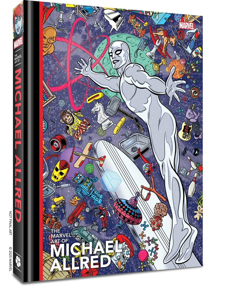 MARVEL ART OF MICHAEL ALLRED HC DIRECT MARKET ED