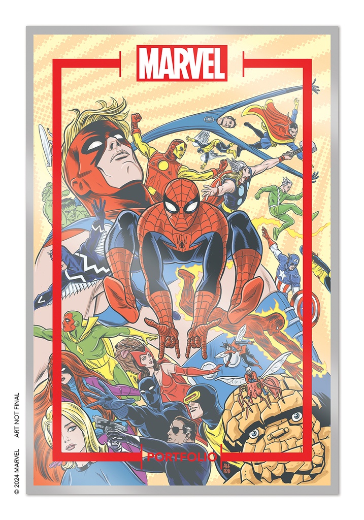 MARVEL PORTFOLIO OF MICHAEL ALLRED MARVEL UNIVERSE
