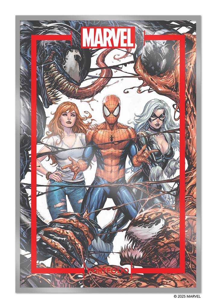 MARVEL PORTFOLIO OF TYLER KIRKHAM SPIDER-MAN 8 PRINT SET
