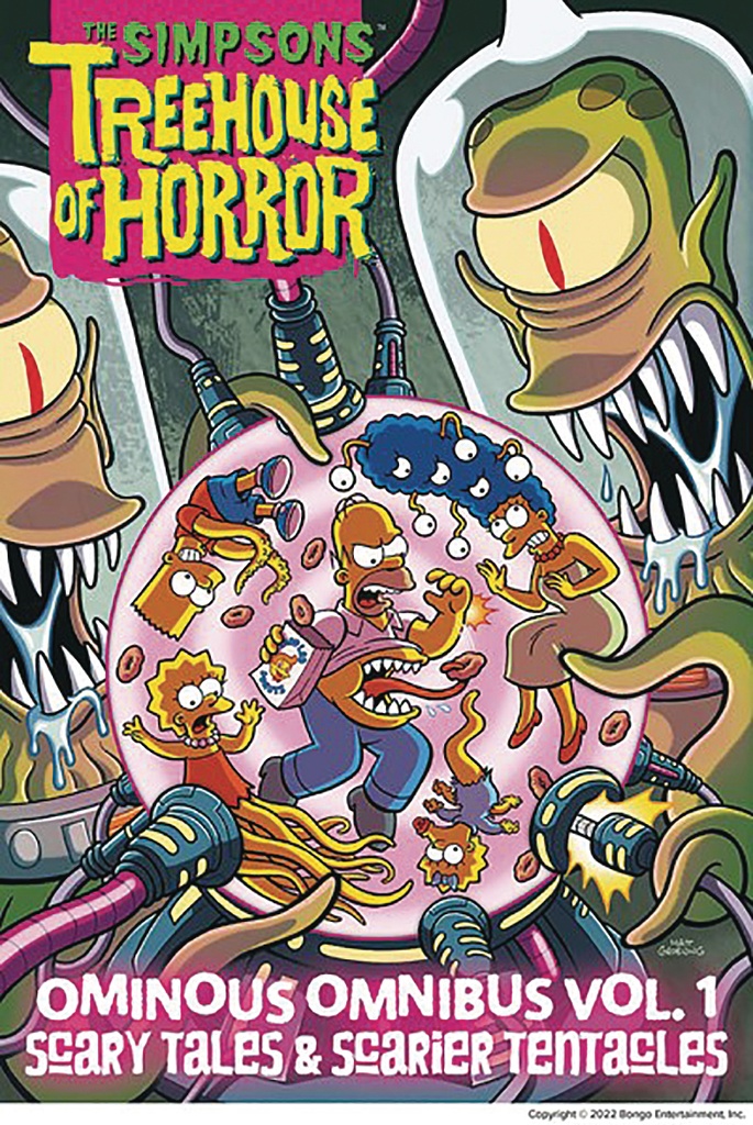 SIMPSONS TREEHOUSE OF HORROR OMINOUS OMNIBUS 01