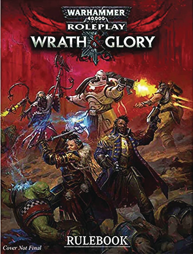 WARHAMMER 40K RPG WRATH & GLORY RULEBOOK HC