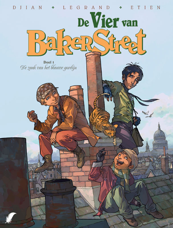 De Vier Van Baker Street SC 01 De Zaak Van Het Blauwe Gordij