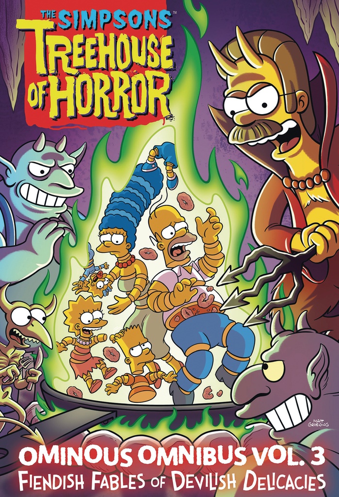 SIMPSONS TREEHOUSE OF HORROR OMINOUS OMNIBUS 03 FIENDISH