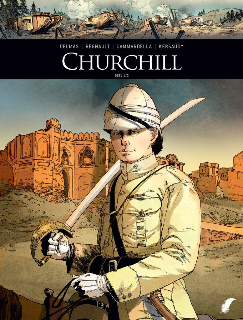 ZIJ SCHREVEN GESCHIEDENIS HC - D15 CHURCHILL 1/2