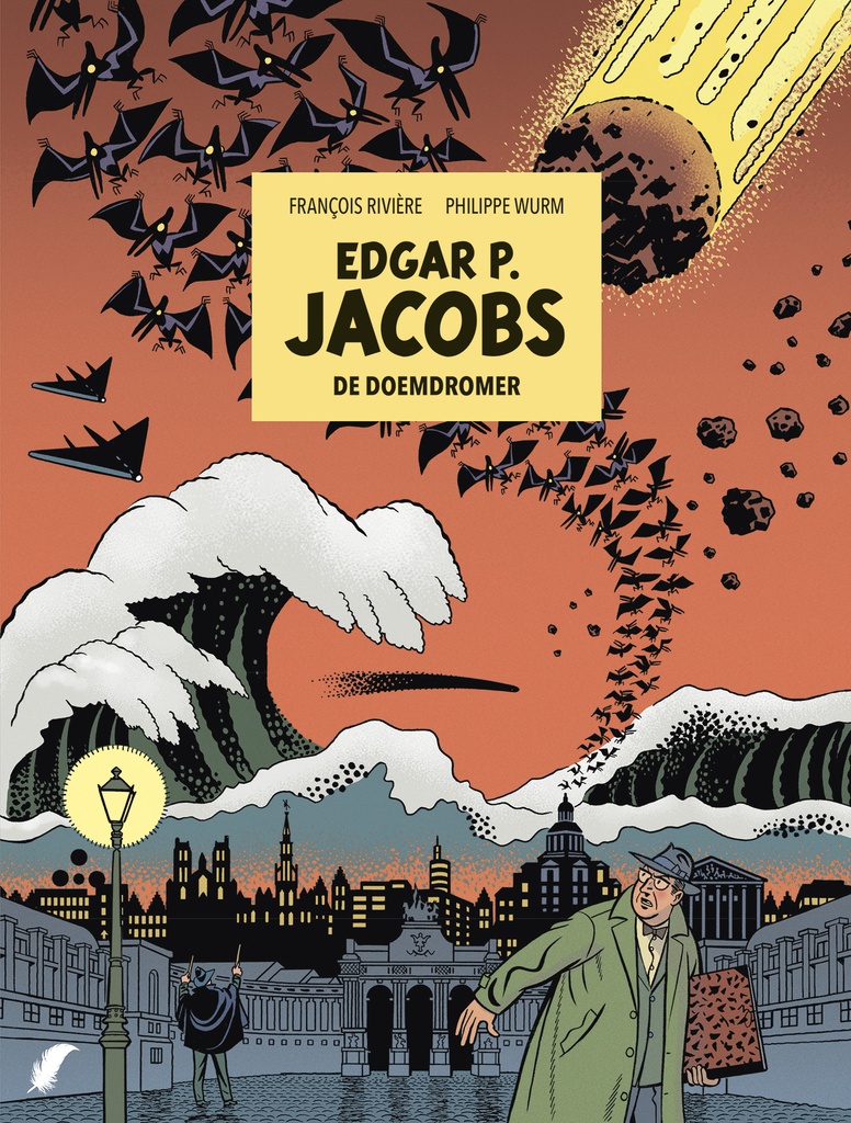 EDGAR P JACOBS HC - DE MAN DIE VAN APOCALYPSEN DROOMDE