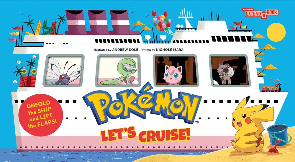 POKEMON ALL ABOARD HC LETS CRUISE (AN ABRAMS EXTEND A BOOK)