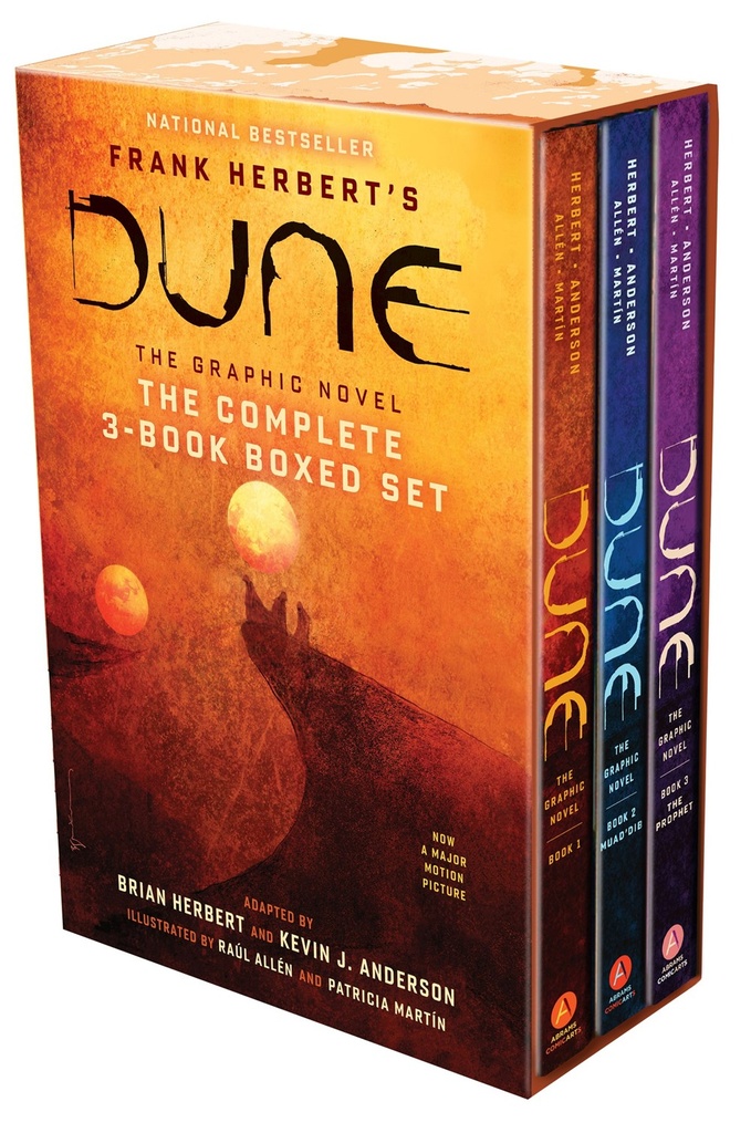 DUNE GN COMPLETE 3 BOOK BOX SET HC DUNE MUAD'DIB AND PROPHET