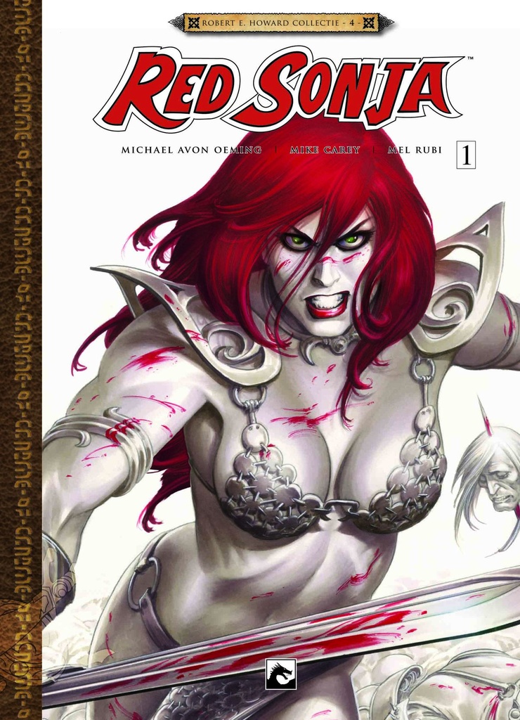 Red Sonja NL 1 De brandende schedels