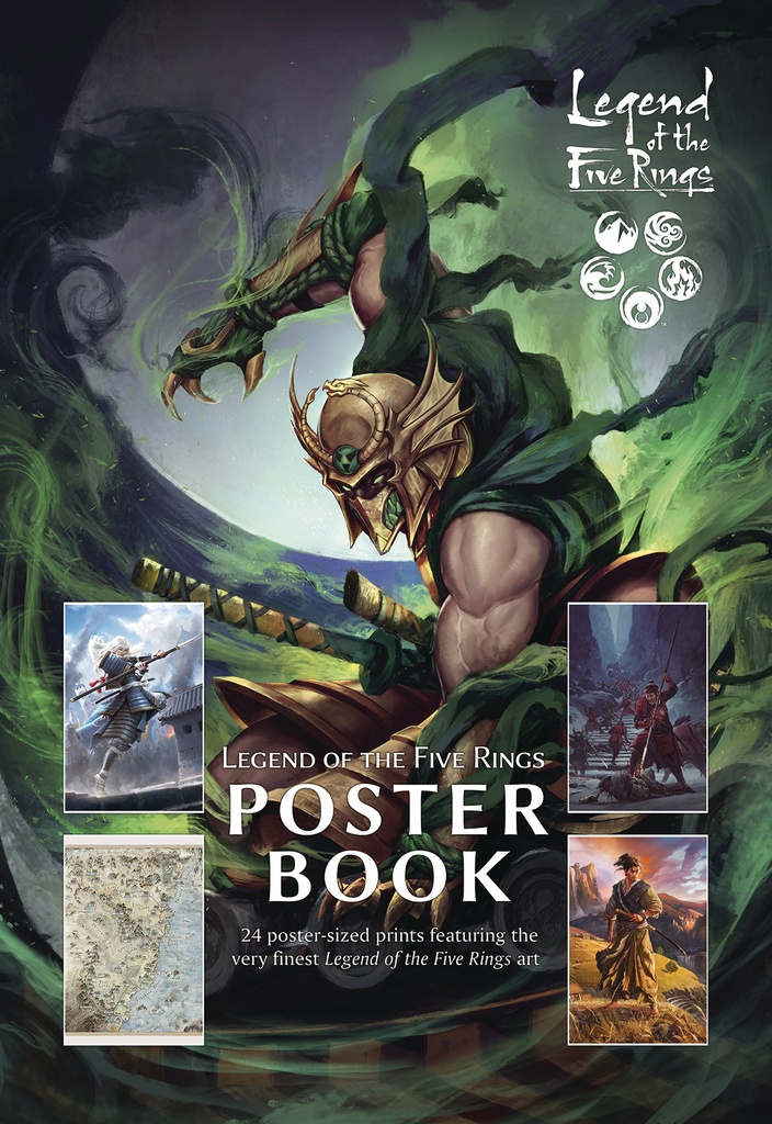 LEGEND OF THE FIVE RINGS POSTER BOOK