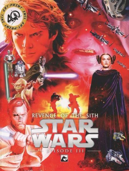 Star Wars Remastered filmboek episode III Revenge of the Sit