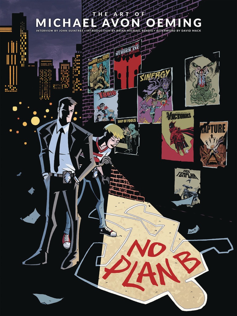 NO PLAN B ART OF MICHAEL AVON HC