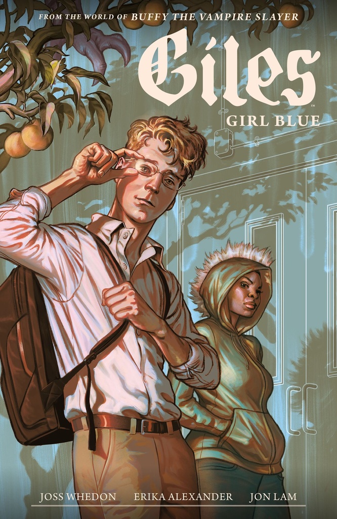 BTVS SEASON 11 GILES GIRL BLUE 01