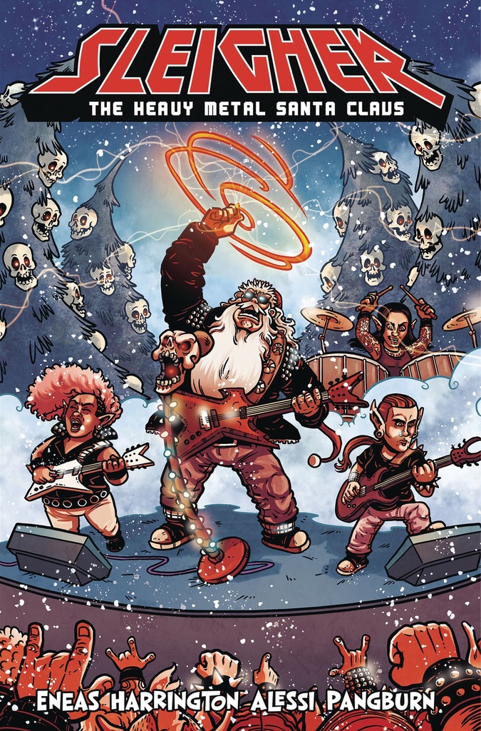 SLEIGHER 01 HEAVY METAL SANTA CLAUS