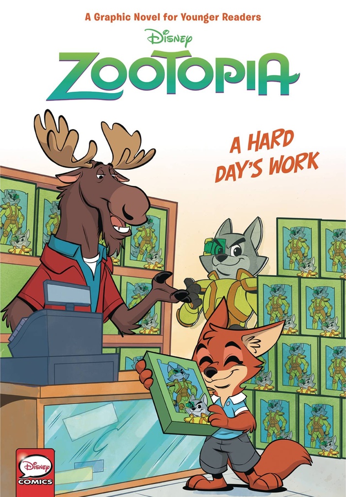 DISNEY ZOOTOPIA HC HARD DAYS WORK (YOUNGER READERS)