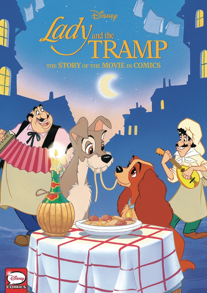 DINEY LADY & THE TRAMP STORY MOVIE IN COMICS HC