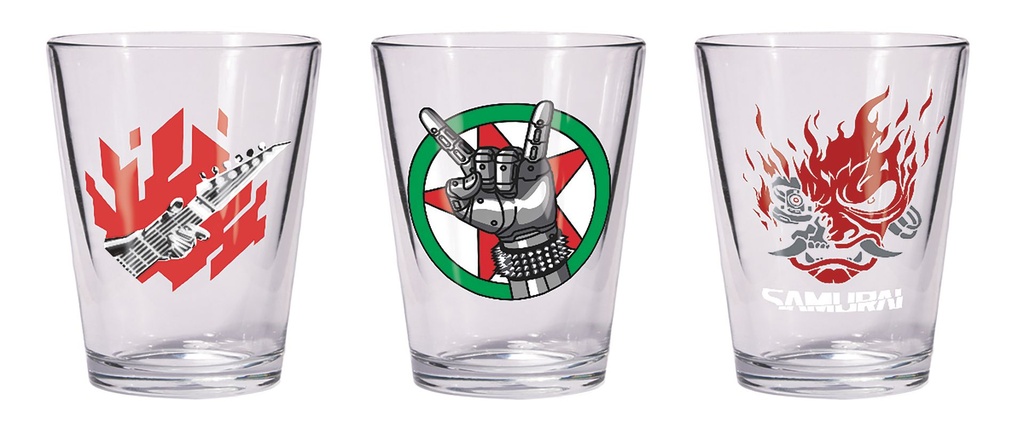 CYBERPUNK 2077 SHOT GLASS SET