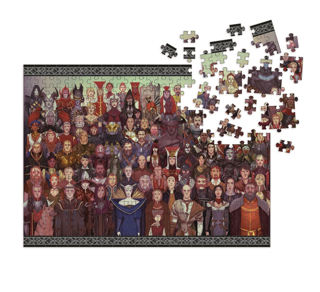 DRAGON AGE CAST OF THOUSANDS 1000 PC DLX PUZZLE