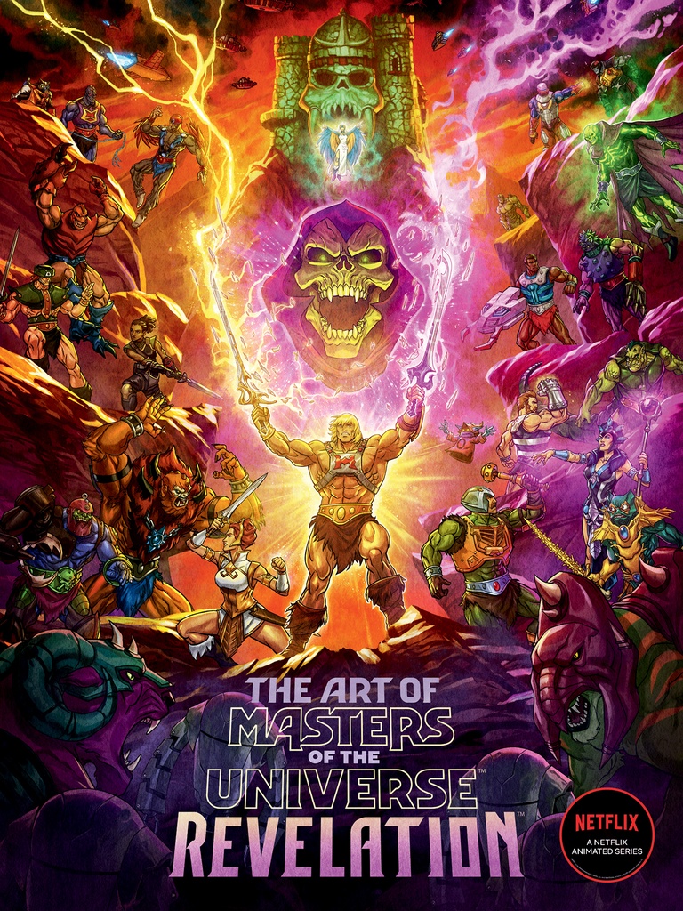 ART OF MASTERS OF THE UNIVERSE REVELATION HC
