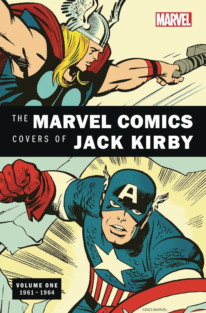 MARVEL COMICS COVERS OF JACK KIRBY VOLUME 1