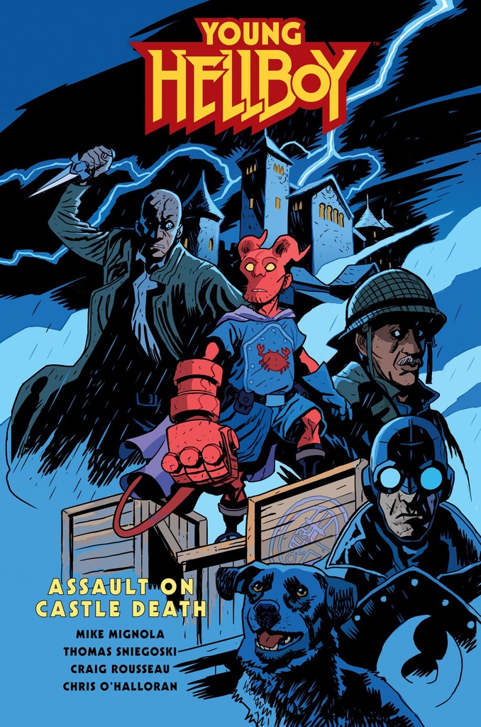 YOUNG HELLBOY ASSAULT ON CASTLE DEATH HC