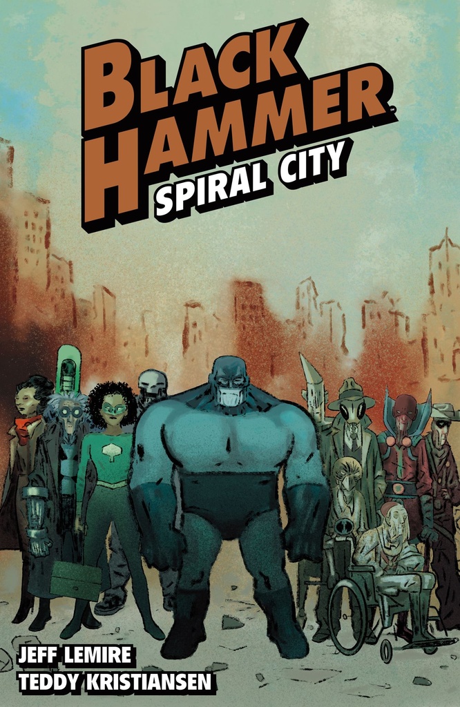 BLACK HAMMER 9 SPIRAL CITY