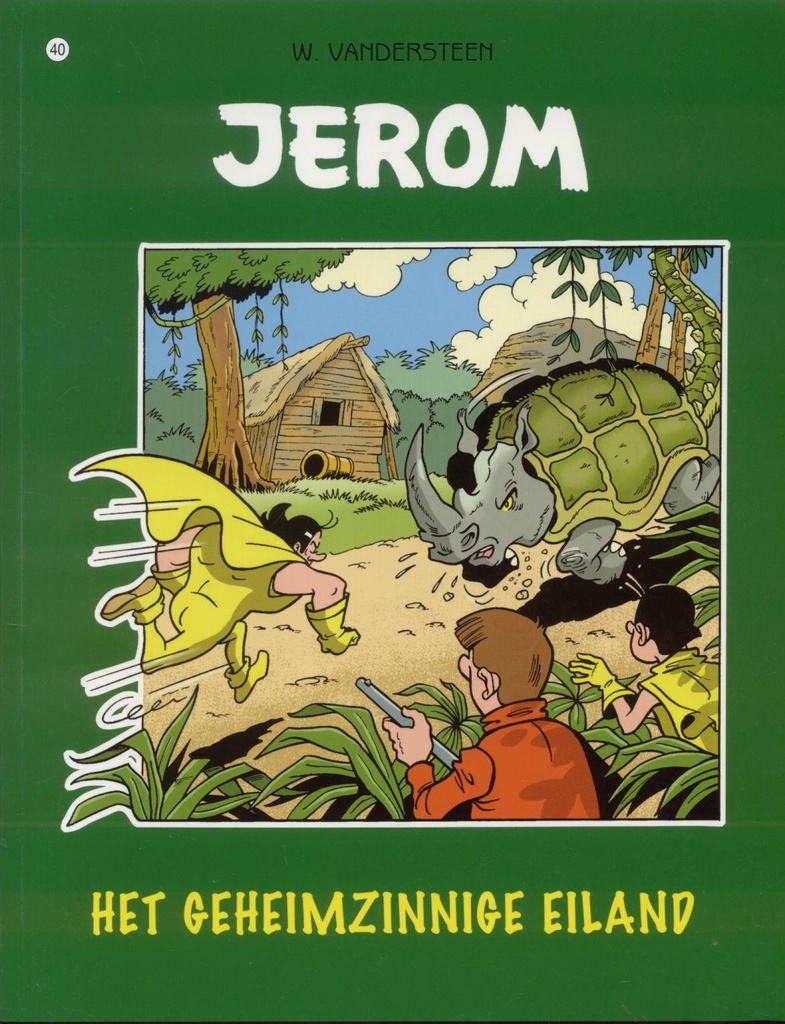 Jerom 40 Het geheimzinnige eiland